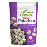 Tong Garden Nutrione Pistachio Baked confectionery snack package with pistachios and branding visible on the label.
