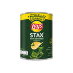 LAYS STAX Nori Seaweed snacks in 42g packs, featuring crispy layered seaweed flavor, 24-pack for snack lovers.