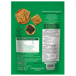 Chao Sua rice crackers with pork floss and seaweed, showing crispy snack pieces topped with savory pork floss and green seaweed flakes.