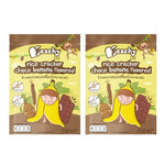 Peachy Rice Crisps with Chocolate Banana Flavor and Sweet Corn, a snack from Peachy in dry grocery and confectionery.