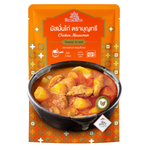 Boon Tree Chicken Massaman Curry in a bowl with chicken, potatoes, and spices, ready to serve as a flavorful grocery meal