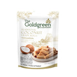 Traditional coconut snack from THE GOLDGREEN Gold Rolls Original Flavor, showcasing golden coconut-filled confections.