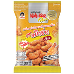 Koh-Kae Plus cashew nuts with grilled squid, confectionery snack featuring roasted cashews and grilled squid pieces in a mix.