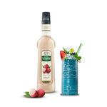 Mathieu Teisseire Lychee Syrup 700ml bottle for drinks and cocktails in a clear glass bottle with label.