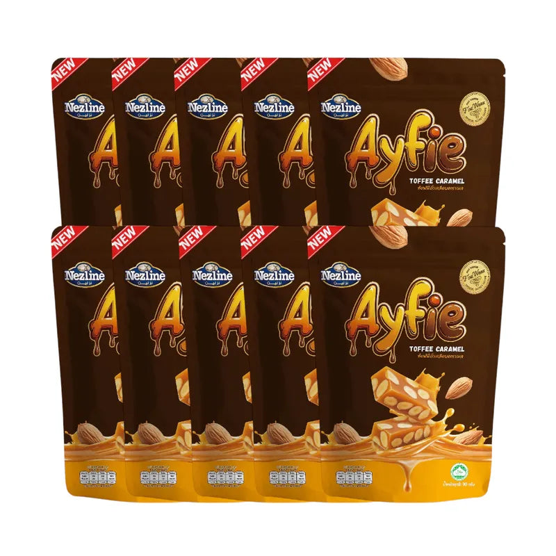Nezline Nuts Crisp snack pack with crunchy nut-filled confectionery in a colorful wrapper.
