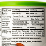 Planters Nutrition Healthy Nut Mix in a clear container, showcasing a variety of mixed nuts and dried fruits for a nutritious snack.