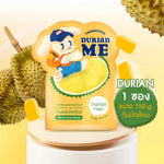 Thong Poon Durian Berry Gummy Jelly snack, 150g, featuring colorful, chewy candies with durian and berry flavors.