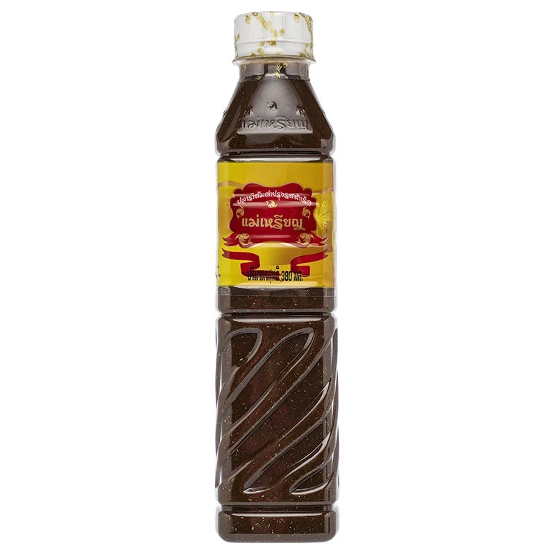 Maerien Fermented Fish Sauce 380ml bottle for cooking and seasoning in dry grocery, with label visible on the bottle