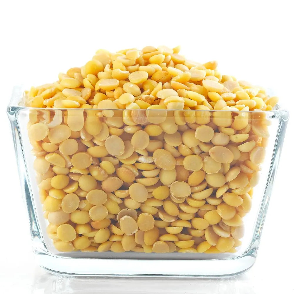 Flying Tiger split soybeans in a 5kg dry grocery bin, ready for cooking and food storage.
