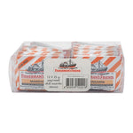 Fisherman's Friend Sugar-Free Spicy Mandarin Lozenges in a clear package, featuring orange and spice flavor branding.