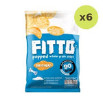 Fitto Popped Whole Grain Chips Original Flavor 20 g – 6 Packs