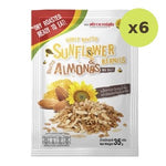 Flower Food Honey Roasted Sunflower Kernels Roasted Almonds 35 g – 6 Packs