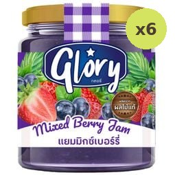Glory Mixed Berry Jam 180g – 6 Packs