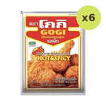 Gogi Hot Spicy Seasoned Tempura Flour 100 g – 6 Packs