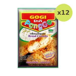 Gogi Panggo Bread Crumbs Low Fat 1 kg – 12 Packs