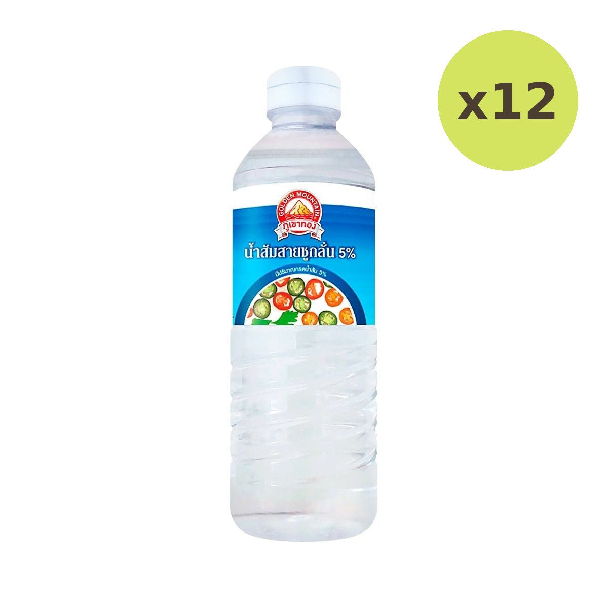 Gold Mountain 5 Distilled Vinegar 500 ml – 12 Packs