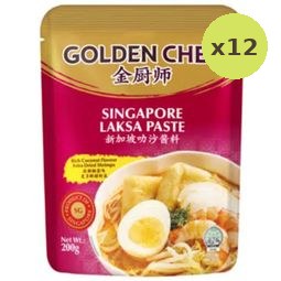 Golden Chef Sg Laksa Paste 200g – 12 Packs