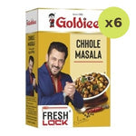 Goldiee Chhole Masala 100 g – 6 Packs