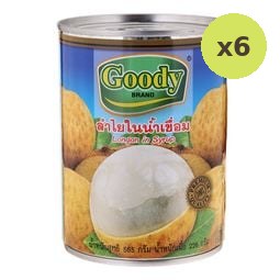 Goody Longan in Syrup 565g – 6 Packs