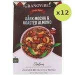 Granovibes Granola Dark Mocha & Roasted Almond 300g – 12 Packs