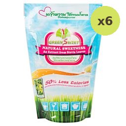 Green Sweet Natural Sweetness An Extract from Stevia Leaves 280g – 6 Packs