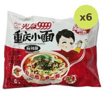 GuangYou Chongqing Instant Noodle Spicy Hot flavor 105g – 6 Packs