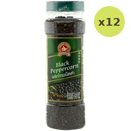 Hand Black Pepper Corn 450g – 12 Packs