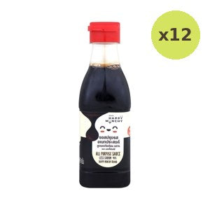 Happy Munchy All Purpose Sauce Gluten Free Low Sodium 295 g – 12 Packs