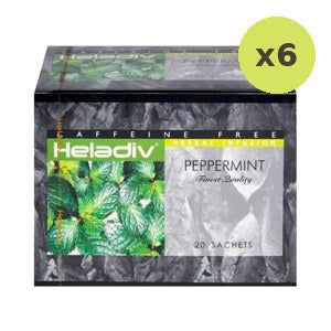 Heladiv Herbal Infusion Peppermint 50 g – 6 Packs