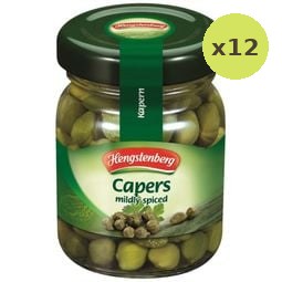 Hengstenberg Capers Mildly Spiced 45g – 12 Packs