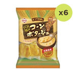 Honda Corn Soup Flavored Senbei Crackers 72 g – 6 Packs