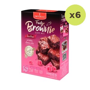 Imperial Fudge Brownie Easy Mixed 400 g – 6 Packs