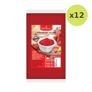 Imperial Strawberry Filling 900 g – 12 Packs