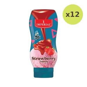 Imperial Strawberry Topping 310 ml – 12 Packs