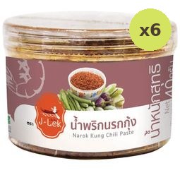 J Lek Narok Kung Paste 40g – 6 Packs