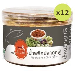 J Lek Pla Duk Phoo Paste 40g – 12 Packs