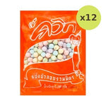 J Quick Rainbow Glutinous Rice Balls 500 g – 12 Packs