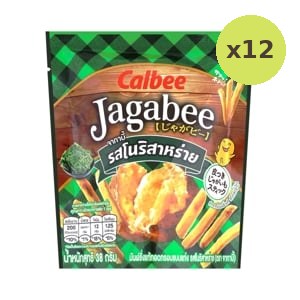 Jagabee Seaweed Flavor 38 g – 12 Packs