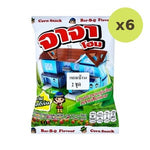 Jaja Crisp Corn Barbecue Flavour 10 g – 6 Packs