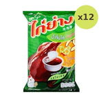 Kai Yang Crispy Snack Pandan Leaves Flavored 55 g – 12 Packs