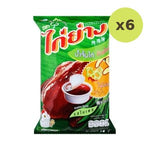 Kai Yang Crispy Snack Pandan Leaves Flavored 55 g – 6 Packs