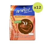 Khao Shong 3 In 1 Coffee Mix Hazelnut Flavor 18g X 18 g – 12 Packs