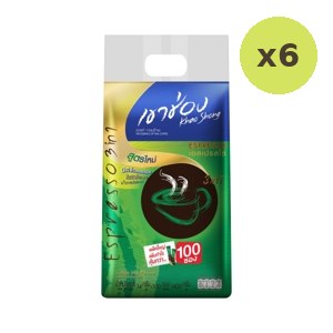 Khao Shong 3in1 Instant Coffee Powder Espresso 14 G X 14 g – 6 Packs