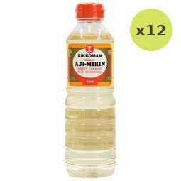 Kikkoman Ajimirin Sweet Cooking Rice Seasoning 500ml – 12 Packs