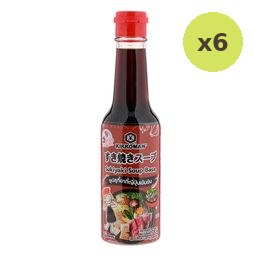 Kikkoman Tasty Japan Sukiyaki Soup 150ml – 6 Packs