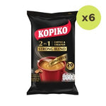 Kopiko Strong Blend 2in1 No Added Sugar 200 g – 6 Packs