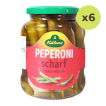 Kuhne Scharf Peperoni 165 g – 6 Packs