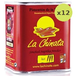 La Chinata Smoked Paprika Powder Hot 70g – 12 Packs