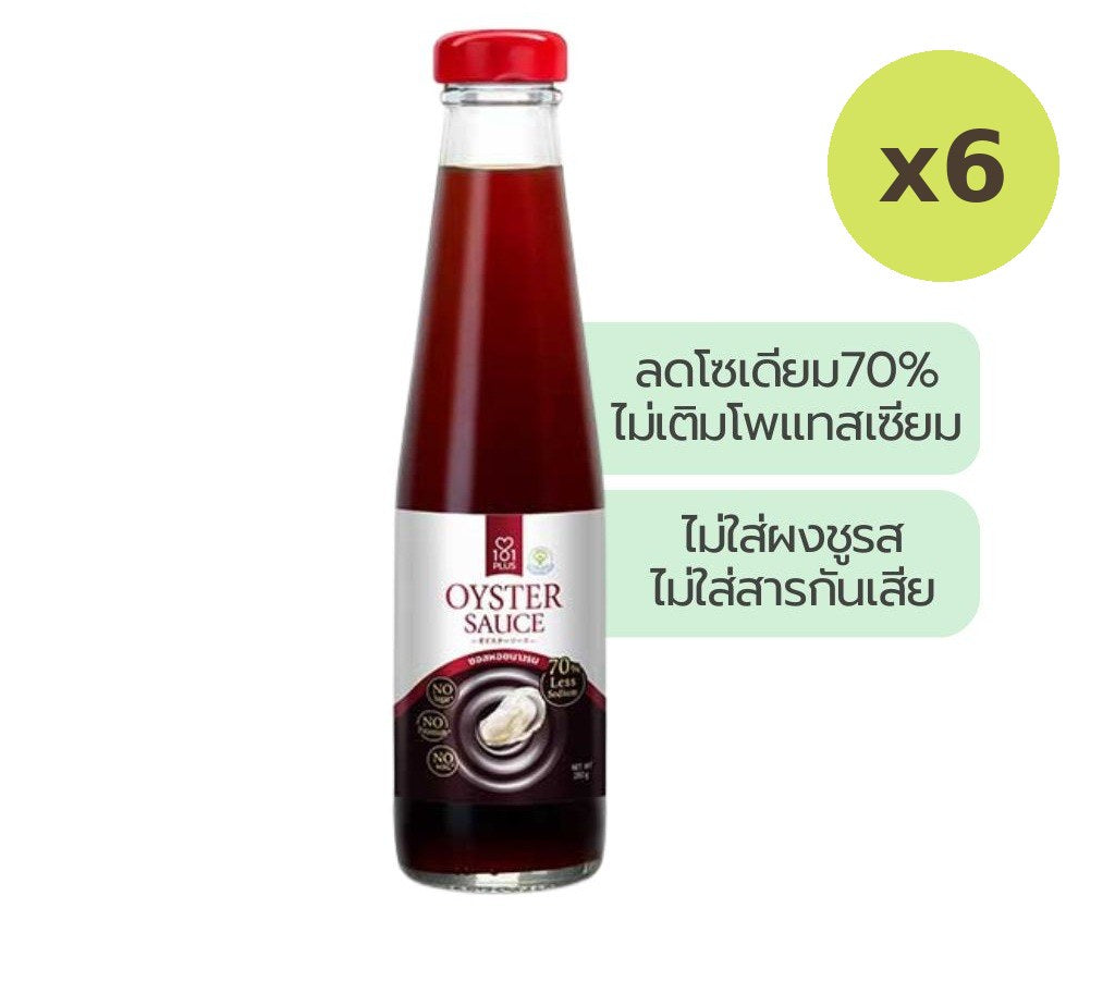 101 Plus Oyster Sauce 280 g – 6 Packs