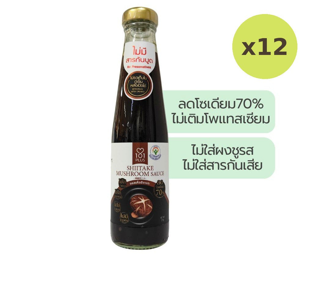 Lemon Farm 101 Plus Shiitake Mushroom Sauce 275 ml – 12 Packs
